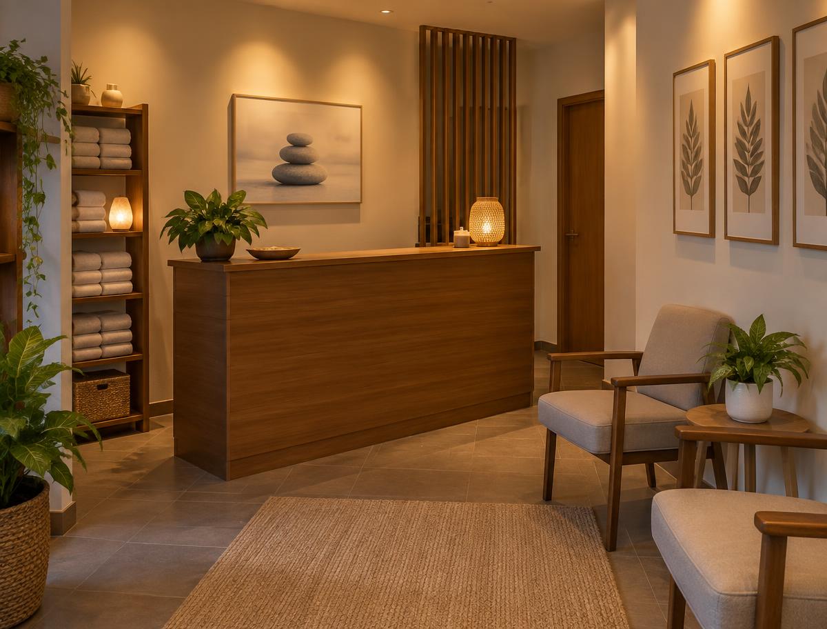 Massage room at Opium Massage in Nundah